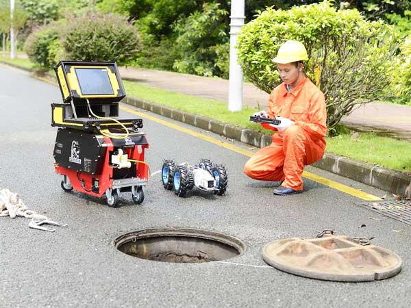 会泽管道机器人检测